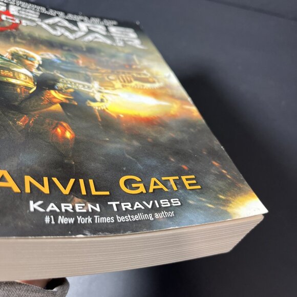 Gears Of War Anvil Gate By Karen Traviss Paperback 2010 Epic Games Del Rey US - Picture 11 of 16